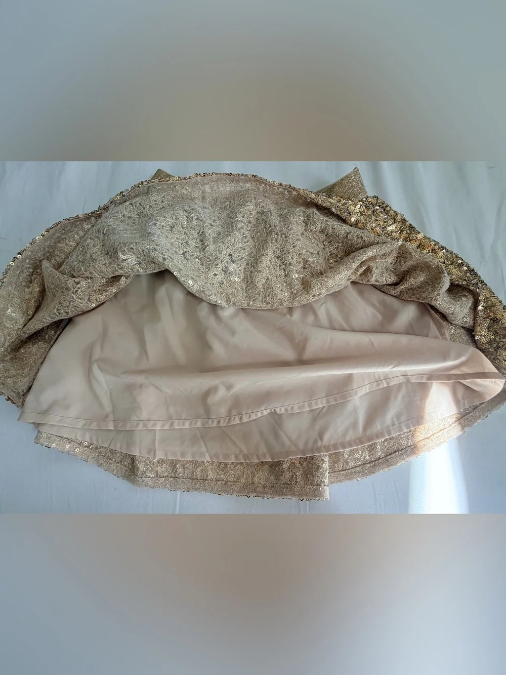 Cat&jack girl’s skirt gold